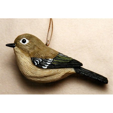 SONGBIRD ESSENTIALS Ruby Crowned Kinglet Ornament SEFWC163